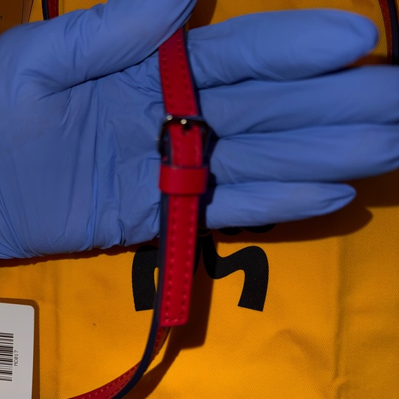 BRAND NEW WITH TAGS MCM CANDY RED MEDIUM CROSSBODY - Picture 16 of 16